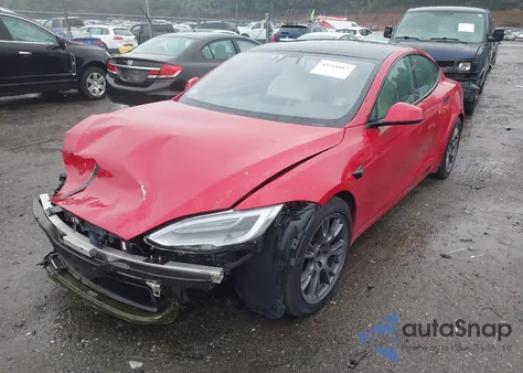 2021 Tesla Model S Long Range Dual Motor All-Wheel Drive from USA, damaged, VIN 5YJSA1E53MF428488